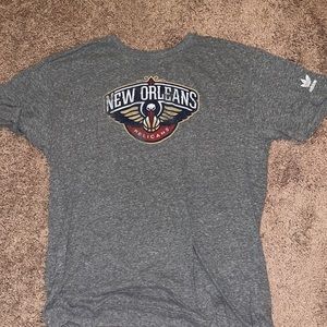 New Orleans pelicans throwback adidas tshirt